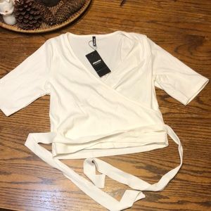 NWT Chicoree wrap Emily shirt